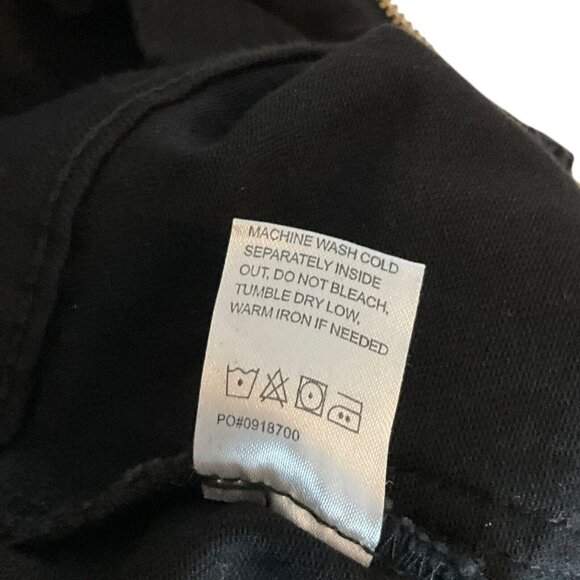 NWT Show Me Your Mumu Jacksonville Jumpsuit Black Denim Size XS Sleeveless - Picture 10 of 11